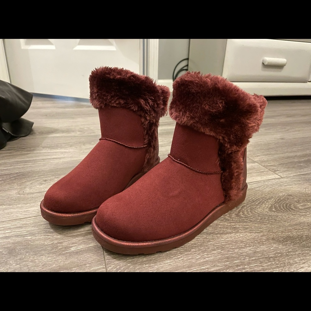 Fuzzy boots